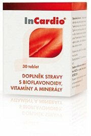 InCardio - Snížení cholesterolu a stabilizace krevního tlaku